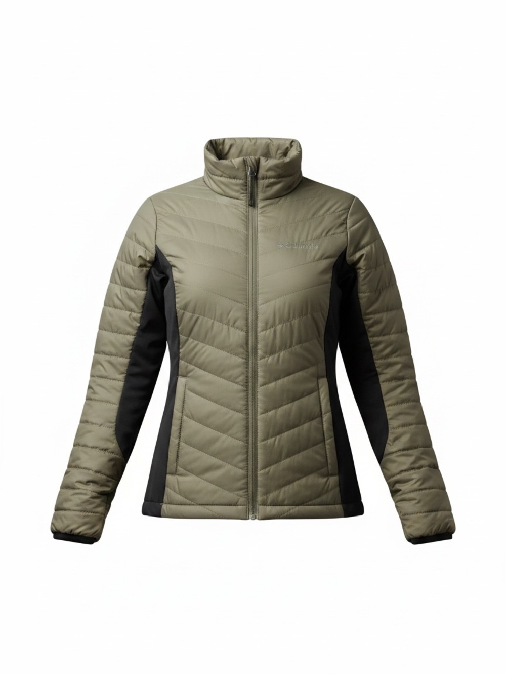 Columbia Women's Olive and Black Insulated Puffer Jacket
